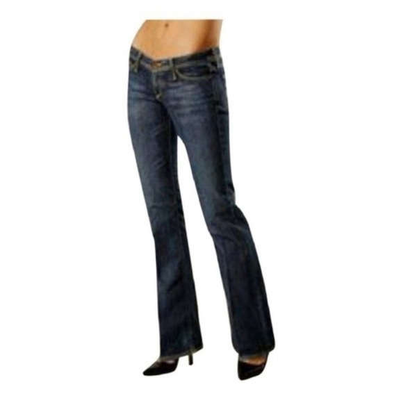 AG Adriano Goldschmied "The Merlot" Bootcut Medium Wash Denim Low Rise Jeans 26 - Picture 1 of 6